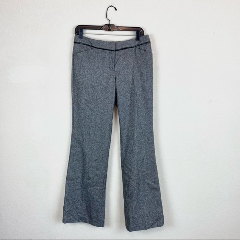Express Flare Leg Tweed Editor Pants NWT